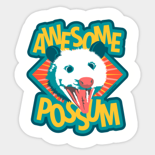 Awesome Possum! Sticker